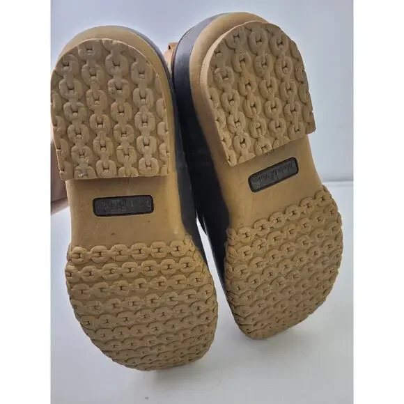 L.L.Bean Brown Leather & Rubber Duck Boots Made in USA Men's Sz 10W - Picture 7 of 8